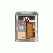Vernis bois extérieur V33 - haute protection, incolore mat, 0.25L - anti-UV et anti-chocs_2
