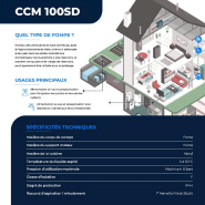 Ensemble surpresseur 0,74kW 230V avec ballon de surpression et coffret de gestion
