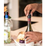 Bouchon à vis Coravin - couleur noir - préservation du vin jusqu'à 3 mois_2