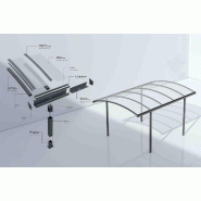 Carport cintré - 5000 / 3000 / 2100_2