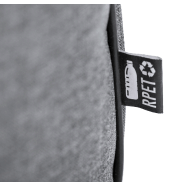 Sac de sport en RPET - 2 poches zippées, bandoulière réglable et doublure PVC - Polyester RPET 600D_2