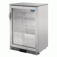 Arrière-bar une porte pivotante Série G inox 138L | Polar - GL007_2