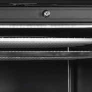 Congélateur vertical de vitrine noir ouverture vers la gauche L.595mm 1 porte TEFCOLD_2