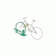 Support 2 vélos décalés face à face - VelFace - rangement rapide et ordonné, idéal pour allées centrales_2