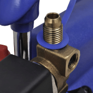 Vidaxl chambre à vide avec pompe à un étage 5,5 l 3100547_2