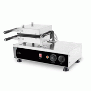 Gaufrier rotatif 4pcs gaufre de bruxelles l605 7540.0075 COMBISTEEL_2