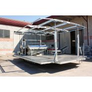 Récolteuse 9200 foglia - ortomec srl - puissance du moteur 74 cv - largeur de récolte 130 à 180 cm_2