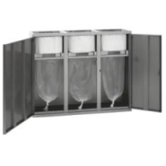 Station de tri sélectif - 3x75,7 l - Recharge de sacs poubelles offerte - Janibell_2