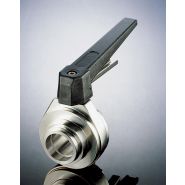 Vannes à boule en inox 316L - commande manuelle ou pneumatique - stérilisables et démontables_2