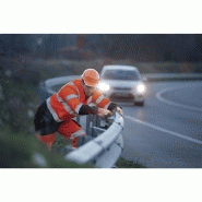 Veste de travail haute visibilité Panostyle - polyester/coton - Classe 2 - bandes rétro-réfléchissantes cousues - PHVE2_2