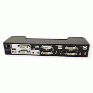 Aten cs1642a switch kvm dual-view dvi, usb, audio, usb-hub, 2 ports_2