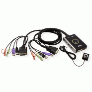 Aten cs682 switch kvm dvi, usb, 2 ports_2