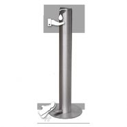 Distributeur sans contact de gel hydroalcoolique en inox - commande à pied - fabrication française_2