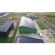 Hangar solaire asymétrique - 600 à 1800 m² - stockage dégagé et production d'énergie photovoltaïque_2