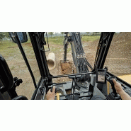 Vue latérale de la pelle compacte Volvo EC60E