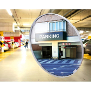 Miroir multi-usages VIALUX® - cadre blanc - ref : 514 - intérieur/extérieur - optique Polymir® ou P.A.S®_2