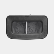 Corbeille à linge Bo Hi - 2 x 45 litres - Matt Black - Meuble design avec sac à linge à deux compartiments_2