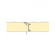 Panneau sandwich de bardage isolé standard ou microline, aux fixations invisibles_3
