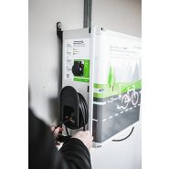 BCS Smart - Spelsberg Guenther - Borne de recharge pour vélo électrique - Dimensions : 528 x 530 x 226 mm - Connexion Cloud et 4 points de charge_2