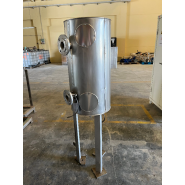 Cuve en acier inoxydable 49 litres d'occasion avec serpentin intérieur et isolation thermique - référence : c9981_2