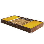 Bac à sable pour enfant - bsc03 - Âge 1 à 6 ans - 15 places - Dimensions 4000x2000x420 mm_2