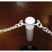 Ptlest - barrière à chaîne pvc à lester ou lesté - signals - h 900 x ø 50 mm_2