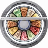 Vitrine crème glacée ronde - diamètre 135 ou 150 cm - design circulaire et tournant_2