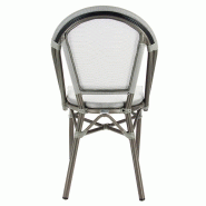 Chaise exterieure restaurant Biarritz - GRIS_2