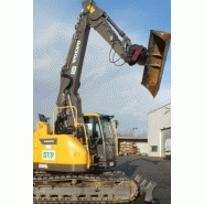 Roto-one pour pelle 12 - 19 tonnes - Rotation HKS - Adaptable à toutes attaches rapides_2