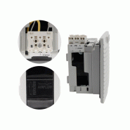 Grille 114x114 avec ventilateur 230V et filtre pour armoire électrique - LETTEL - GTA-92-VFF-230_2