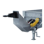 Remorque 6 tonnes avec suspension à lames de ressorts et roues extérieures