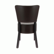 Chaise haute restaurant Amsterdam - MARRON_2