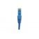 Cordon RJ45 Catégorie 5e U/UTP Bleu - 1,5 m - Cuivre - Conforme ANSI/TIA 568 et ISO 11801_2