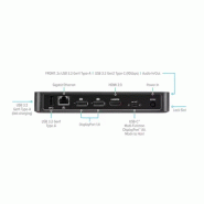 Targus DOCK430EUZ station d'accueil Avec fil Noir_2