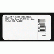 Courroie trapézoïdale X-Grip V - Type 4L530_2