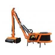 Machine professionnelle pour broyage d'herbe, arbustes et buissons