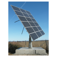 Tracker suiveur solaire à 2 axes - Support 15 panneaux solaires - Rendement optimisé et motorisé_2