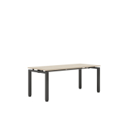 Bureau structure métallique avec des plateaux mélaminés - Eco_2