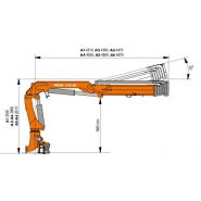 Grue Atlas 172.3 E adaptée aux charges lourdes