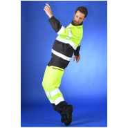 Pantalon Select Wear haute visibilité - Réf. 405*CP4 - EN ISO 20471 classe 2 - Multipoches, bandes rétroréfléchissantes_2