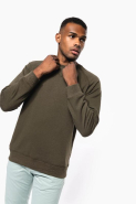Sweat-shirt bio col rond manches raglan homme - Kariban - Réf: K480 - 80% coton bio & 20% polyester recyclé - 300g/m²_2