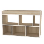 Bibliothèque 3 - Meuble de rangement pour crèches - Dimensions 1200mm x 782mm x 452mm - Structure PPM 19mm