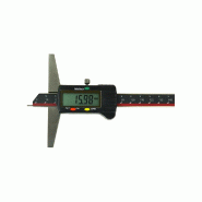 Jauge de profondeur digitale à pointe de haute qualité - 300 mm - Conversion mm/inch - Référence 127300_2