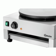 Crêpière électrique 1CP400 Ø400mm 3kw Bartscher_2