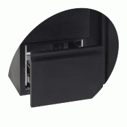 Arrière - bar 4 portes à charnières à fermeture automatique et 8 tablettes inox - 605 L | Tefcold - CBC410_2