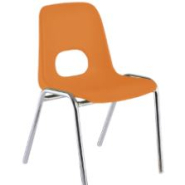 Chaise empilable VANOISE Bologne pour enfant - modèle léger et coloré_2