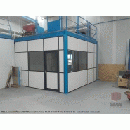 Plateforme / mezzanine industrielle - Cloisons modulaires pour bureaux - Multi-niveaux - Charge jusqu'à 1000 kg/m²_2