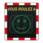 Radar pédagogique Viasis Lite - alimentation solaire avec affichage LED haute visibilité_2