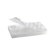 Ø55mm - Moule en silicone 8 sphères entières Pavoni Italia_2