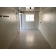 Bungalow d'occasion utilisable comme bureau, vestiaire ou sanitaire - 8 x 2,50 m_2